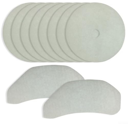 Tygtorkningsfilter för Sonyas torkfilter, ersättning för panda-torkfilter med avgasfilter och ersättningstillbehör för luftintag (10-pack)