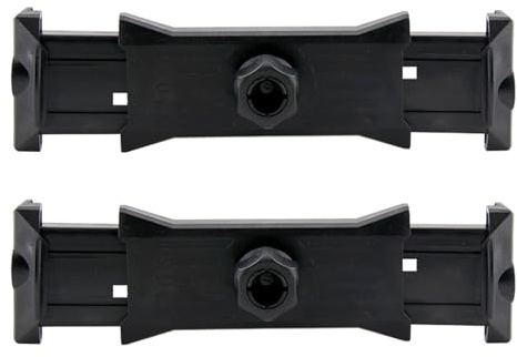 YROHGKPN Soporte de sujeción de 2 piezas para trípode de transmisión en directo con conector hembra de 17 mm, 5-12, 9 pulgadas