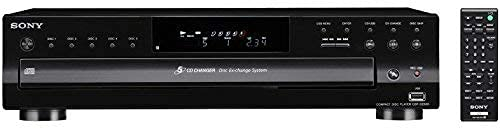 Sony CDP-CE500 5-Disc CD Changer (Black) (Renewed)