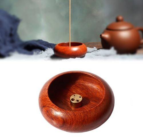 Tangger Räucherstäbchenhalter Incense Holder Wood räucherstäbchen Halter Handgefertigter Räucherstäbchenhalter Incense Stick Holder räucherstäbchen Sandelholz räuchergefäß Holz Incense Holder