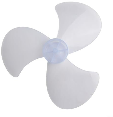 16 Inch Household Plastic Fan Blade Replacement, Plastic Fan Blade Replacement Leaves, 3 Leaves Household Fan Blades, Electric Fan Parts & Accessories(Fan blade)
