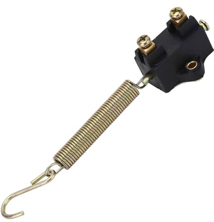 Jiavlyx Interruptor De Luz De Freno Universal De 12 V, Interruptor De Luz De Freno Universal Para Motocicleta De Un Coche Clásico, Normalmente Abierto Tire Para Hacer, Para 180008 0-579-51