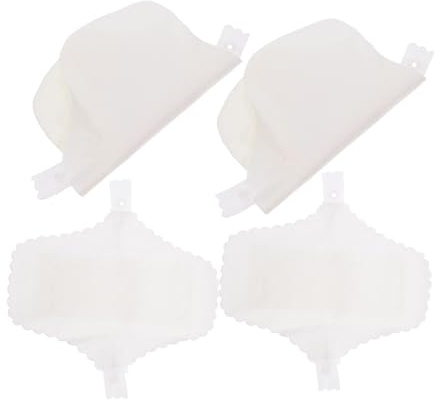 IWOWHERO Compresas Menstruales Reutilizables De Tela 18 Cm 4 Piezas Capa y Transpirable Para Mujer Postparto Viaje