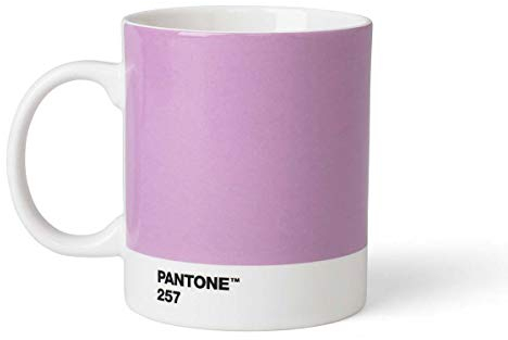 Pantone Kaffeetasse, Porzellan, Light Purple 257, 8.4 x 8.4 x 12.1 cm