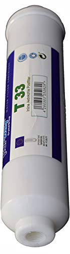 Inline Aktivkohle Postfilter T33 CARBON für Umkehrosmoseanlagen
