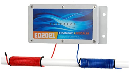 Timilge - Elektroniskt vattenavkalkningssystem, minskar kalkning, rost och mineraler, inga kemikalier, enkel installation
