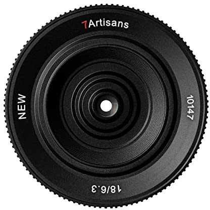 7artisans 18mm F6.3 II lente UFO compatible con APS-C Sony E-Mount cámaras sin espejo A5000 A5100 A6000 A6100 A6300 A6400 A6500 A6600 NEX-3 NEX-3N NEX-3R NEX-5T NEX-5R NEX-5 NEX X-5N NEX