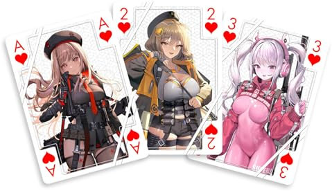 SAKAMI Nikke - Goddess of Victory 52 Spielkarten - Poker Kartenspiel Deck Playing Cards - original & lizensiert