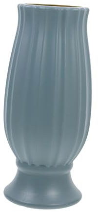 ORFOFE Vase de Cimetière Vert Clair Support de Fleurs Commémoratif en PE Solide pour Fleurs Fraîches et Artificielles Décorations de Tombe Jardin Extérieur