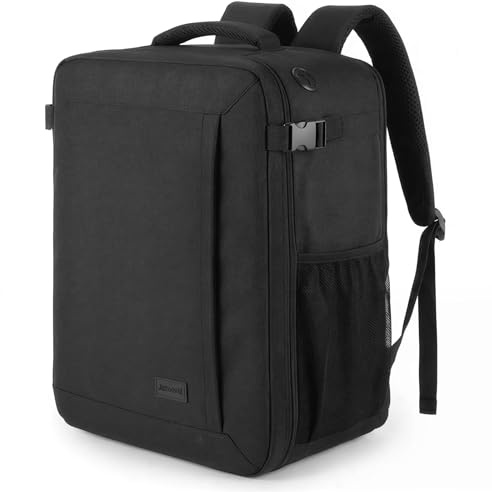 Jazoevid Sac a Dos Voyage Cabine Avion 40x20x25 pour Ryanair Bagage à Main Sous le Siege Femme Homme 20L Sac De Voyage pour Ordinateur Portable 14 Pouces