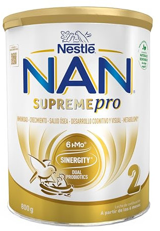 Nan Nestlé Supreme Pro 2 Leche de Continuación en Polvo, 800g