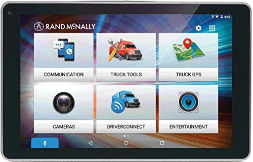 Rand McNally OverDryve 8 Pro 8in Truck GPS Tablet with Dash Cam and Bluetooth (Renewed)