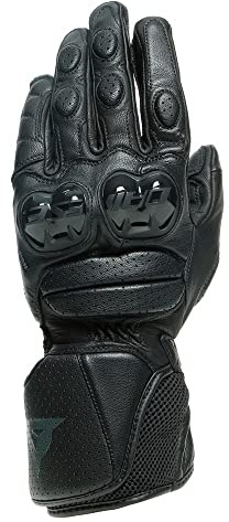 Dainese Motorradhandschuhe lang Motorrad Handschuh Impeto Handschuh schwarz M, Herren, Sportler, Ganzjährig, Leder
