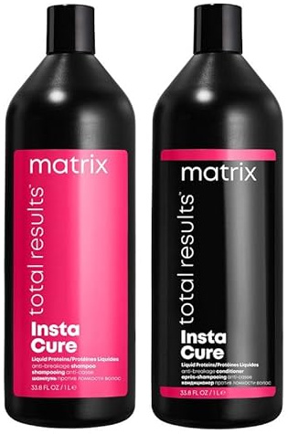 Matrix SUPERSIZE DUO Total Results InstaCure Anti-Breakage Shampoo 1000ml and Conditioner 1000ml