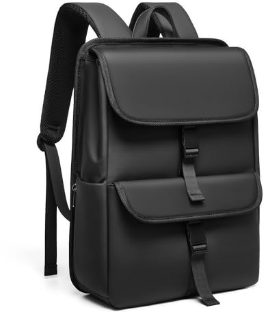 GYakeog Mochila Portatil 15.6 Pulgadas para Hombre Mujer Mochila Antirrobo Impermeable Mochila de Trabajo con Puerto de Carga USB para Viajes Negocios Universidad Trabajo-Negro