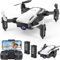 SIMREX X300C Mini Drone with Camera 720P HD, RC Quadcopter Foldable, Altitude Hold, 3D Flip, Headless Mode, Gravity Control and 2 Batteries, Gifts for Kids, Adults, Beginner, Red