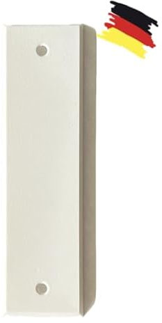 Rolladengurt Abdeckung geschlossen Lochabstand 160mm Gurtwickler Abdeckung, DIY, Weiß Strukture