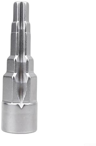 ZMdooreasy Llave de radiador escalonada de 12 pulgadas con enchufe cuadrado, para quitar válvulas de radiador y accesorios de drenaje, herramienta de acero al carbono