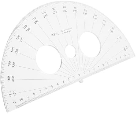 Gadpiparty Small Protractors Protractor for Student Angle Ruler Half Circle Ruler for School