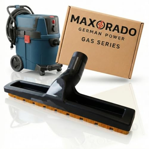 Maxorado Parkettbürste passend für Bosch GAS 18V-12 MC 18V-10 L 15 PS 20 L SFC 55 M AFC 35 25 Nass-/Trockensauger Parkettdüse