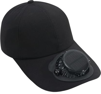 Cappello Baseball con Ventola Solare | Copricapo da Esterno | Cappello Protezione Solare,per Donna Tore Golfista Viaggiatori Campeggio Escursionismo Sport