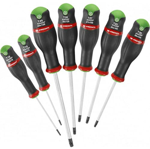 FACOM ATXRP.J7PB Protwist Torx Plus Screwdriver Set - Consisting of 7 Tamper Torx