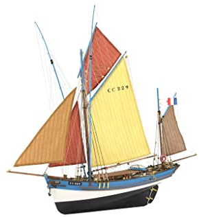 Artesanía Latina - Maquette de Bateau en Bois - Navire Thonier Français, Marie Jeanne - Modèle 22175 - Echelle 1:50 - Modèles à Construire - Niveau Moyen