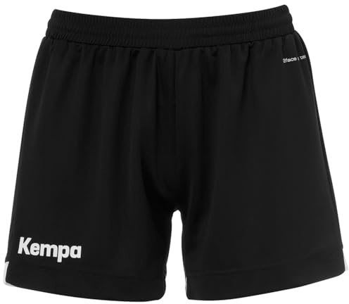 Kempa 200362301-Klassische Shorts Schwarz/Weiß XL