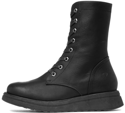 Heavenly Feet Martina Womens Black Ankle Boot - Size 7 UK - Black