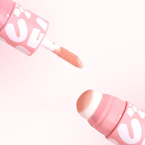 Blush líquido, colorete líquido para mejillas,Blush de acabado mate - El rubor mate de larga duración para el color alto y alto y crea un acabado suave