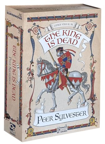 Studio Supernova - The King is Dead - Gioco strategico di intrighi politici, 2-4 giocatori, 14+, Edizione in Italiano