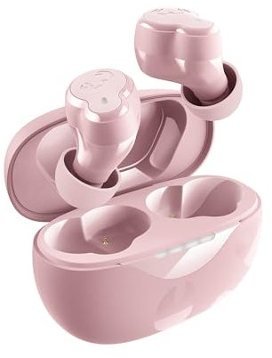 Fresh 'n Rebel Twins Breez - True Wireless - Écouteurs intra-auriculaires Bluetooth 5.4 - Ultra compacts - Appels confortables - Commande par bouton à clic - 30 heures d'autonomie (rose pastel)
