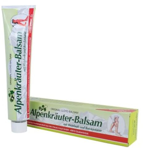Alpine Herb Balm 2 x 200 ml with Vine Leaves and Horse Chestnut