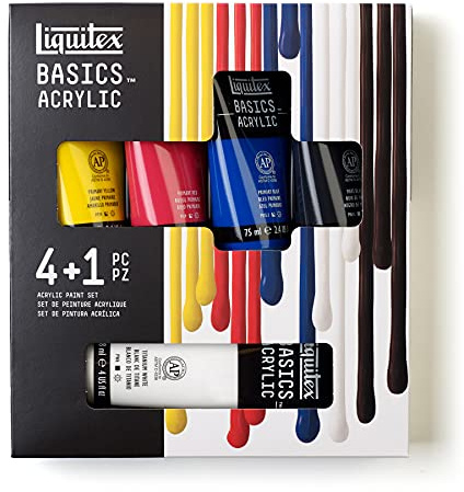 Liquitex, Acrylic paint, Multicolor, 5 Piece Set