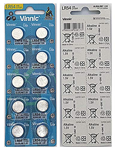 Vinnic Batterien für Vinnic L1131F, 10 Stück