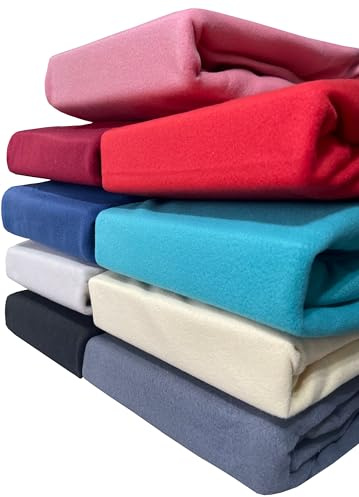 Winter Thermo Fleece Spannbettlaken Flausch Spannbetttuch in vielen Farben und Größen Bettlaken, Größe 180 x 200 cm - 200 x 200 cm, Bordeaux