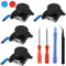 Switch Joystick Ersatz 3D Joystick Analogen 4 Stück Ersatz Links und Rechts Controller Thumbstick mit Kappe Reparatur Werkzeuge Kit für Switch Lite