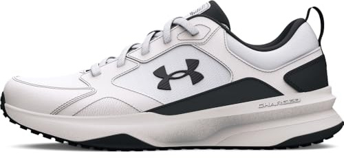Under Armour UA Charged Edge Zapatillas para Correr de Hombre, Deportivas de Hombre para el Gimnasio y el Aire Libre, Color Blanco/Blanco/Negro