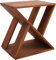 NORDIC STYLE TEAK Rustikaler Hocker mit Lattenrost, für drinnen und draußen, Garten, Hof, Bad, Dusche, Spa, wasserabweisend, komplett montiert