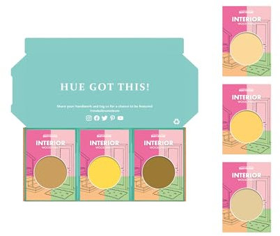 Rust-Oleum Interior Wood Paint in Gloss finish - Warming Yellows Tester Box