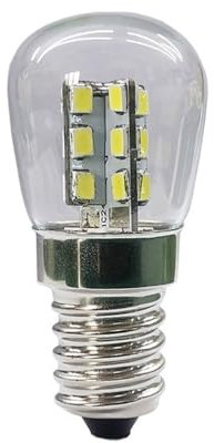 1fortunate lights, Paket om 20, LED-kylskåpslampa AC85-265V T22 E14 3W No-Strobe LED-ugn Mikrovågsglödlampa(White 6500K)