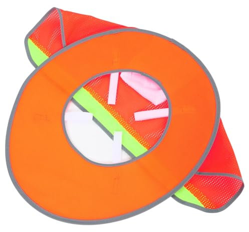 Mipcase Parasole Per Casco Da Cantiere Copertura Collo Regolabile, Visiera Ventilata Antiraggi Uv, Accessorio Protettivo Esterno Per Lavori Edili