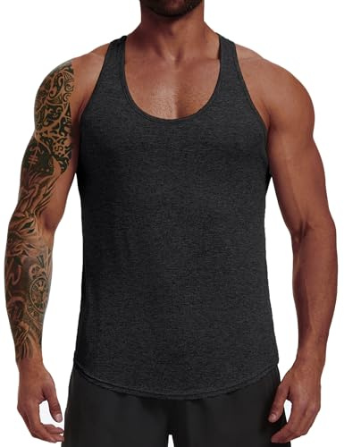 Wayleb Camiseta Gym Hombre Sin Mangas para Uso Deportivo