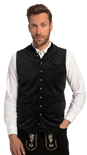 JP 1880 Herren, Tracht, Samt, Stehkragen, Strickrücken, bis Gr. 70 Weste, schwarz, 60 Grande