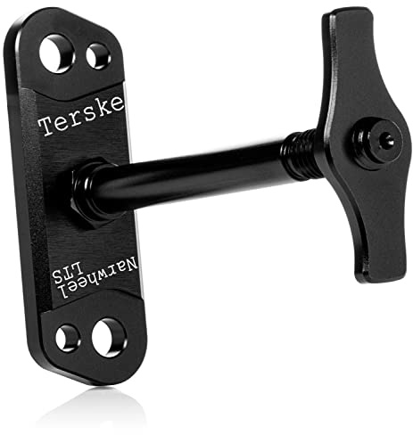 Terske Narwheel LTS v2 Short Thru Axle Bicycle Front Wheel Holder for Vans, Trucks, Shops, and RVs, WM-LTS2-S