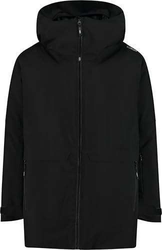 CMP Unisex Kinder Kid Jacket Fix Hood, Nero, 152 EU