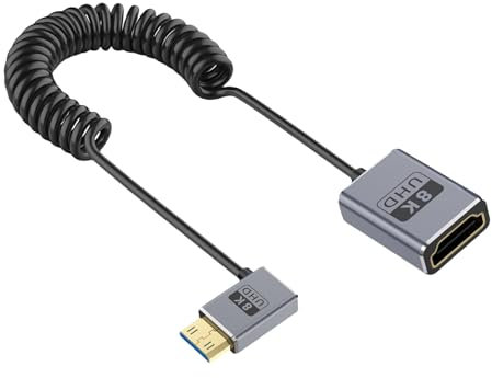 BAHJKASD Cavo in miniatura efficiente Supporto Video 8K Per Fotocamere Tablet Diversi Dispositivi Collegare I Laptop A Televisori E Monitor