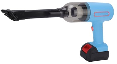 Luocute Aspirateur à Main sans Fil, Aspiration 9000 PA, Aspirateur Portable Rechargeable Réglable à 3 Vitesses avec Filtre et Protections Multiples, pour Le Nettoyage de la Maison et de