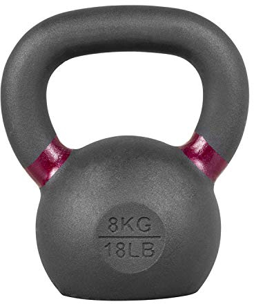 Lifeline Strength Training Kettlebell Weight for Home Gym, 8Kg Kettlebell