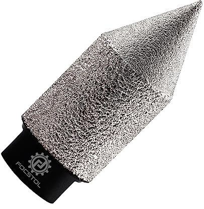 Brocas Chaflán Biselado Diamante 25mm - FOCSTOL Broca Fresado Diamante para Porcelánico Cerámica Mármol Granito M14 Rosca